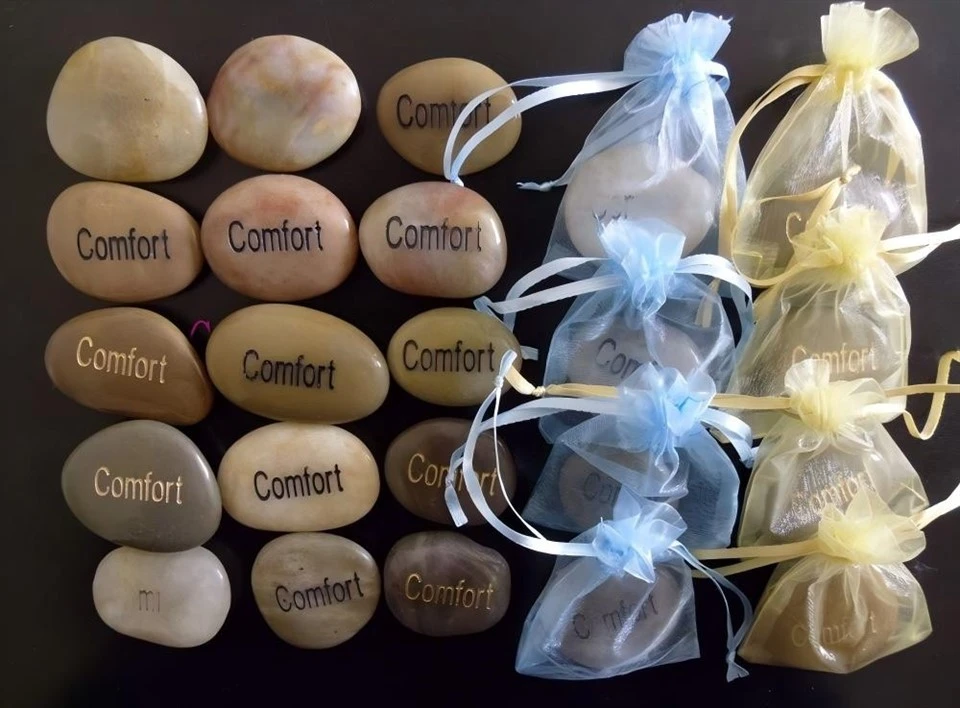 Personalised Engraved Pebbles factory